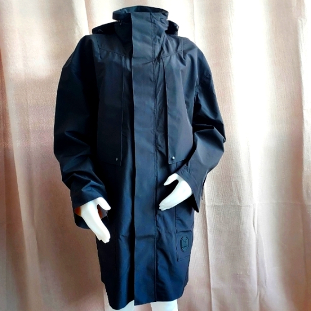 Puma x Pronounce Black Zip Up Jacket With Hidden Hood NWT Size Medium Msrp $500